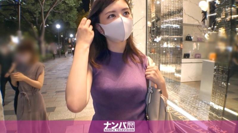 200GANA-2566 – Sérieusement séduisant, premier coup. - 1696 Une beauté virile et à la mode qui est arrivée à Omotesando la nuit ! - On pourrait penser qu'elle a une forte personnalité, mais lorsqu'elle se saoule, elle révèle sa nature super masochiste ! - Secouant les gros seins